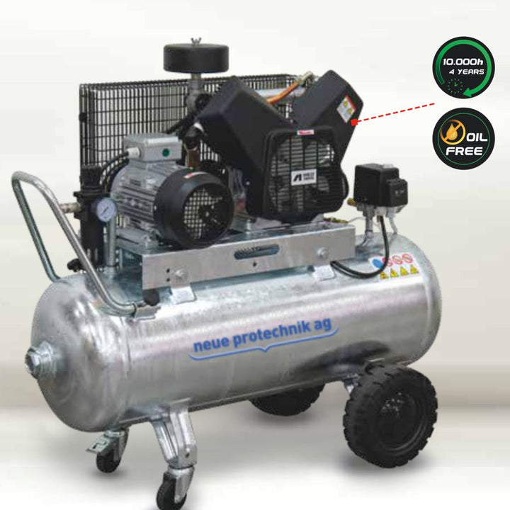 Oil-free compressor systems